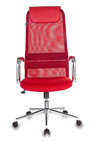 Кресло KB-9 сетка/ткань TW / красная