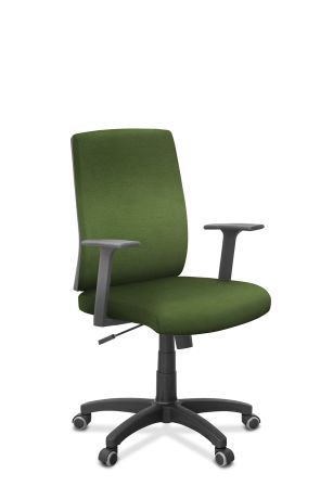 Кресло Alfa A/MK/T23 ткань Сахара / зеленая С39
