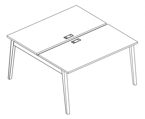 Рабочая станция (2х140) мокко премиум